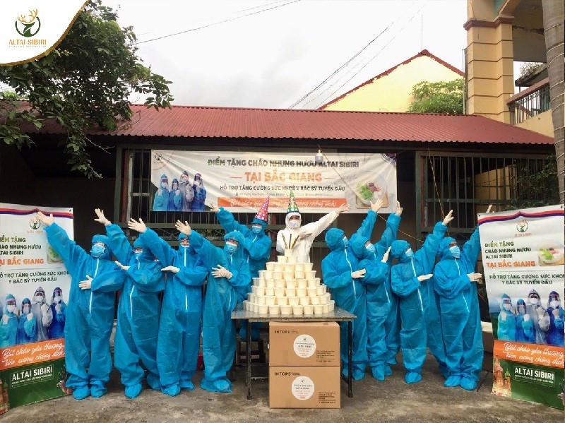 cháo nhung hươu sibiri bắc giang